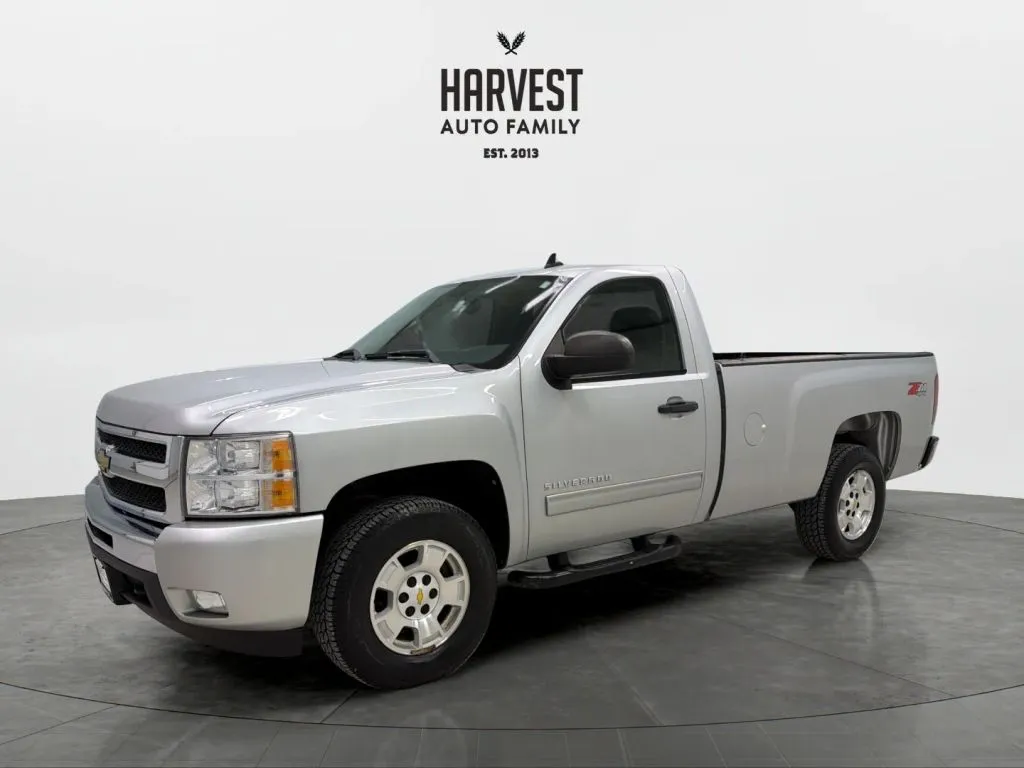 Silver 2011 Chevrolet Silverado 1500 Regular Cab LT Pickup 2D 8 ft for sale in Wahoo, NE