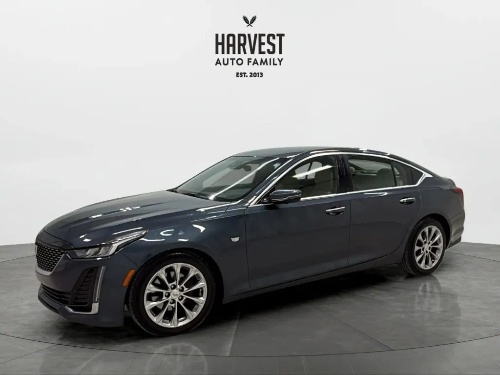 Gray 2021 Cadillac CT5 Premium Luxury Sedan 4D for sale in Wahoo, NE