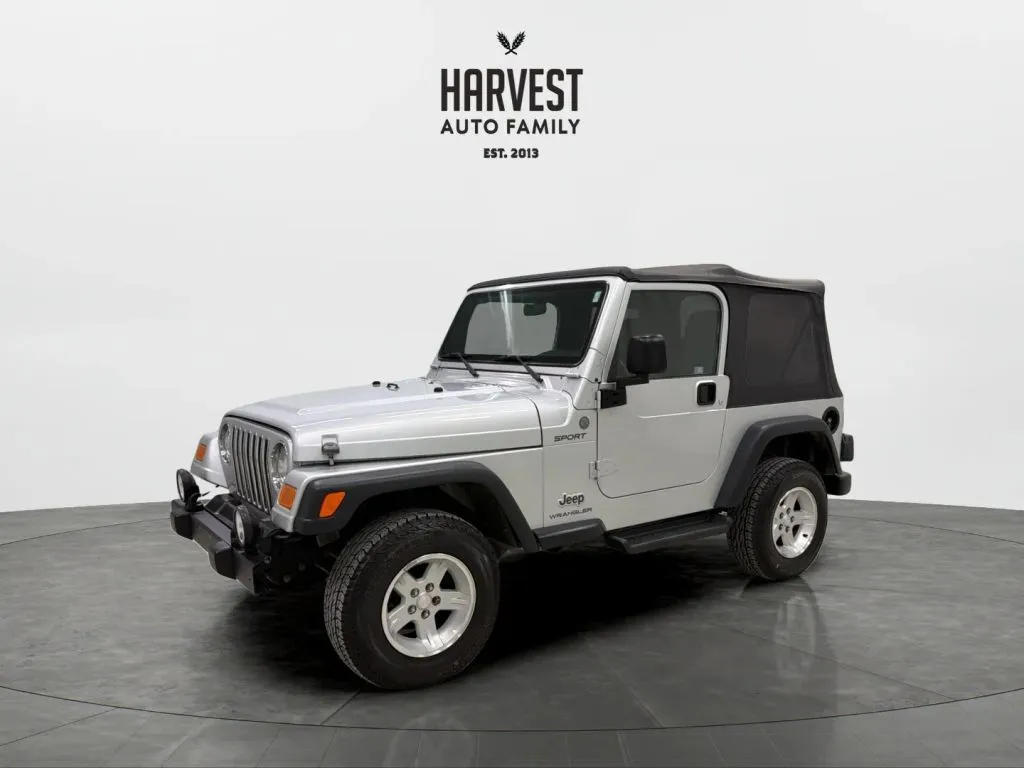 Silver 2004 Jeep Wrangler 'Sport' Sport Utility 2D for sale in Wahoo, NE