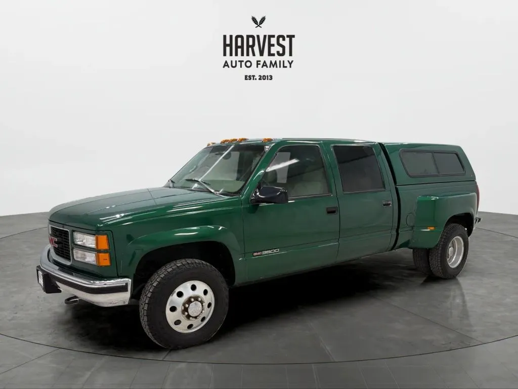 Green 1999 GMC 3500 Crew Cab Long Bed for sale in Wahoo, NE