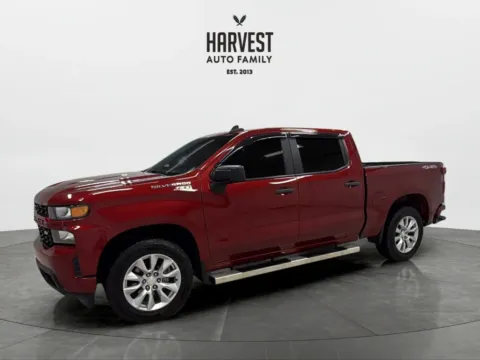 Red 2022 Chevrolet Silverado 1500 Limited Crew Cab Custom Pickup 4D 5 3/4 ft for sale in Wahoo, NE