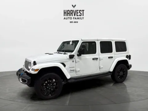 White 2024 Jeep Wrangler 4xe Sahara 4xe Sport Utility 4D for sale in Wahoo, NE
