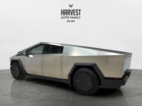 Another view of 2024 Tesla Cybertruck Cyberbeast Pickup 4D 6 ft for sale in Wahoo, NE at Harvest Auto Family