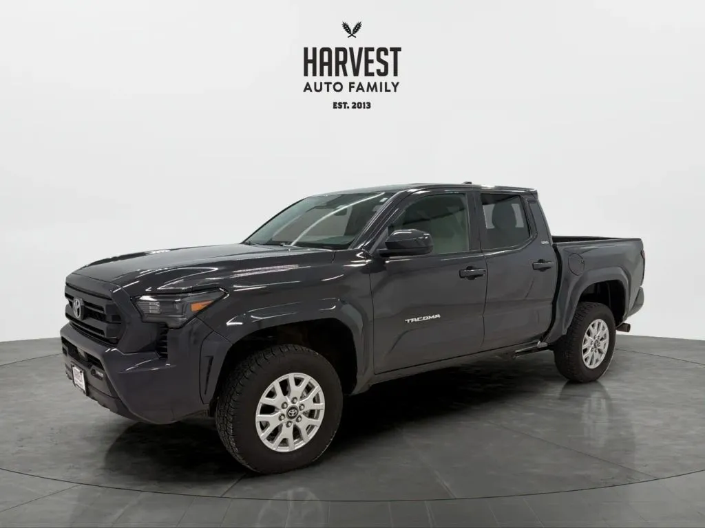 Gray 2025 Toyota Tacoma Double Cab SR5 Pickup 4D 5 ft for sale in Wahoo, NE
