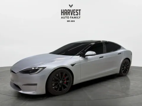 Silver 2025 Tesla Model S Plaid Sedan 4D for sale in Wahoo, NE