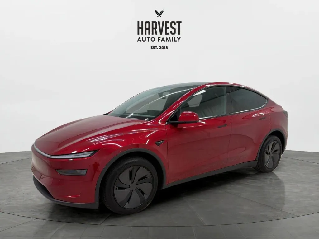 Red 2026 Tesla Model Y Standard Sport Utility 4D for sale in Wahoo, NE