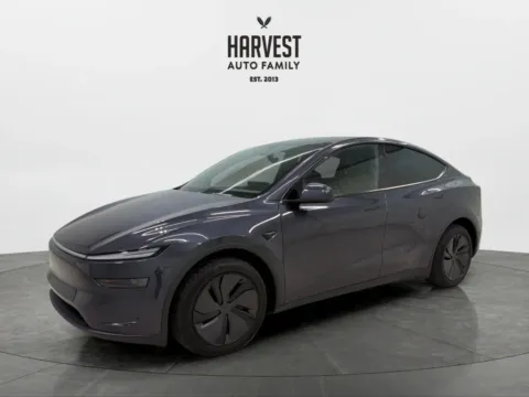Gray 2026 Tesla Model Y Long Range Sport Utility 4D for sale in Wahoo, NE