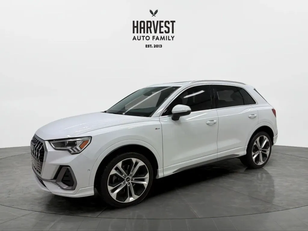 White 2020 Audi Q3 S line Prestige Sport Utility 4D for sale in Wahoo, NE
