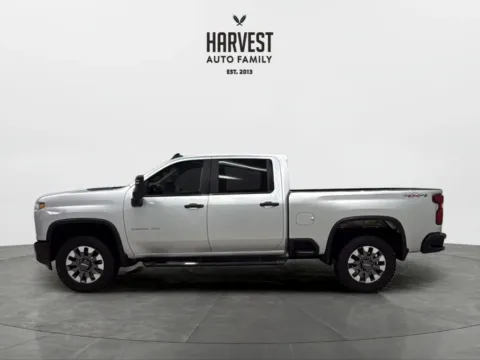 Photos of 2021 Chevrolet Silverado 2500 HD Crew Cab Custom Pickup 4D 6 1/2 ft for sale in Wahoo, NE at Harvest Auto Family