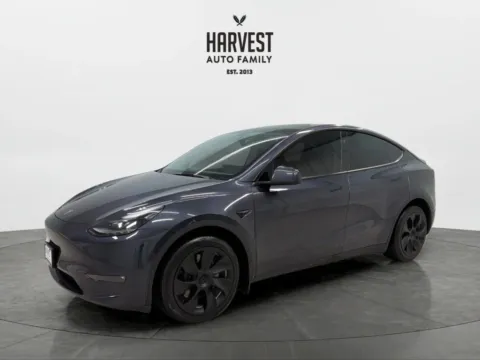 Gray 2024 Tesla Model Y Long Range Sport Utility 4D for sale in Wahoo, NE