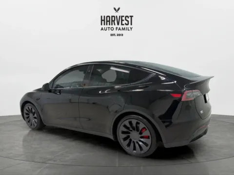 Another view of 2025 Tesla Model Y Performance Sport Utility 4D for sale in Wahoo, NE at Harvest Auto Family