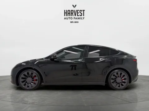 Photos of 2025 Tesla Model Y Performance Sport Utility 4D for sale in Wahoo, NE at Harvest Auto Family