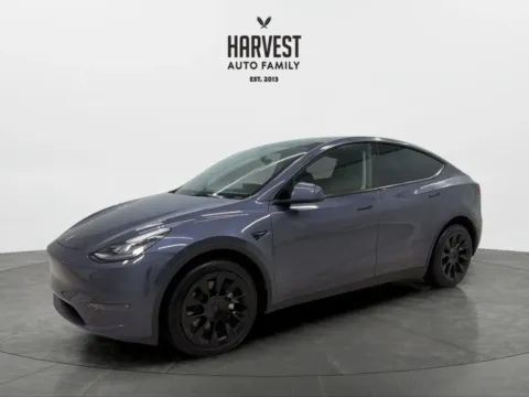 Gray 2023 Tesla Model Y Long Range Sport Utility 4D for sale in Wahoo, NE
