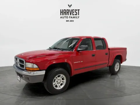 Red 2001 Dodge Dakota Quad Cab Pickup for sale in Wahoo, NE
