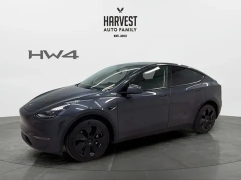 Gray 2024 Tesla Model Y Long Range Sport Utility 4D for sale in Wahoo, NE