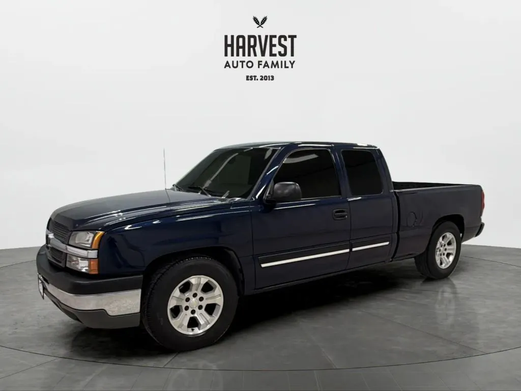 Gray 2005 Chevrolet Silverado 1500 Extended Cab LS Pickup 4D 6 1/2 ft for sale in Wahoo, NE