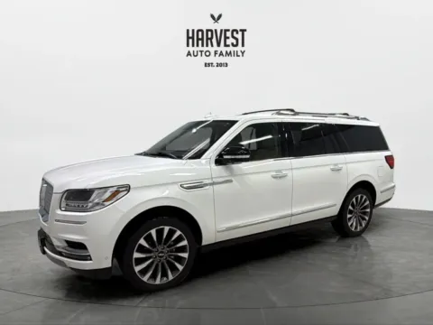 White 2020 Lincoln Navigator L Reserve Sport Utility 4D for sale in Wahoo, NE