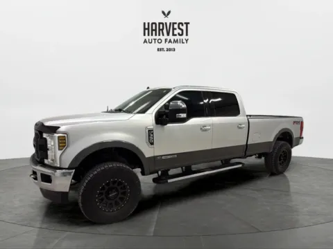 Silver 2019 Ford F350 Super Duty Crew Cab Lariat Pickup 4D 8 ft for sale in Wahoo, NE