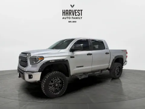 Silver 2020 Toyota Tundra CrewMax SR5 Pickup 4D 5 1/2 ft for sale in Wahoo, NE