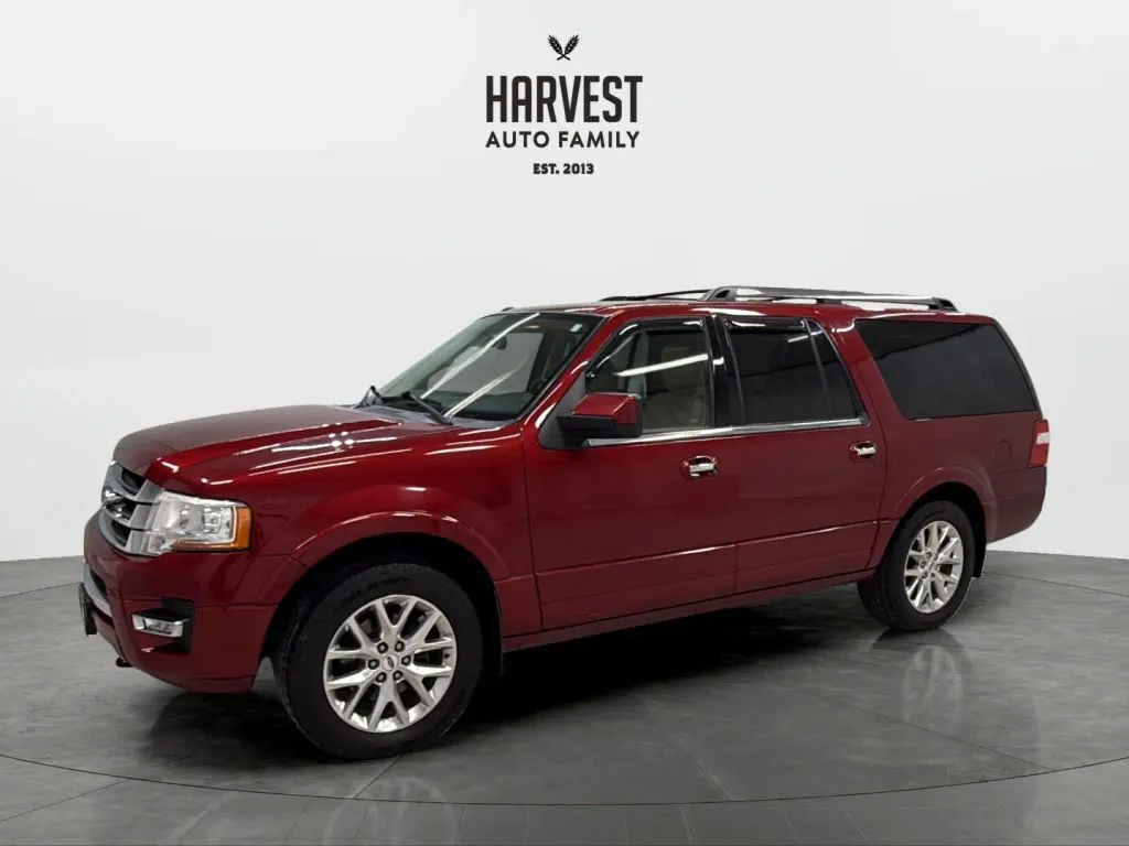 Red 2015 Ford Expedition EL Limited Sport Utility 4D for sale in Wahoo, NE