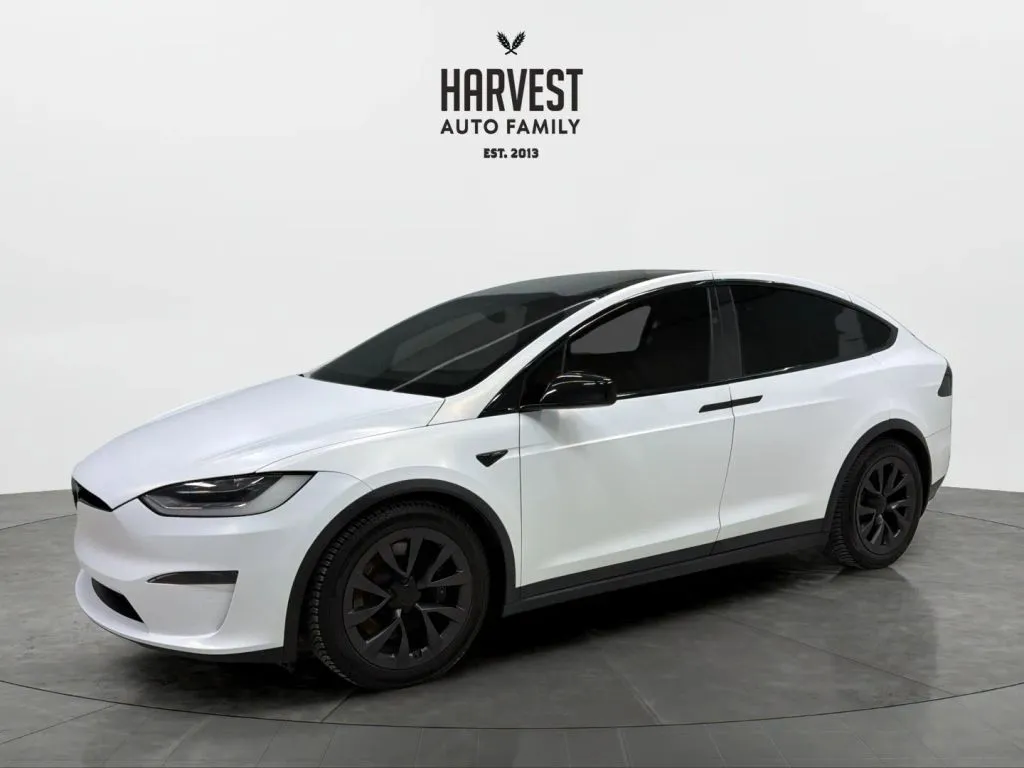 White 2022 Tesla Model X Plaid Sport Utility 4D for sale in Wahoo, NE