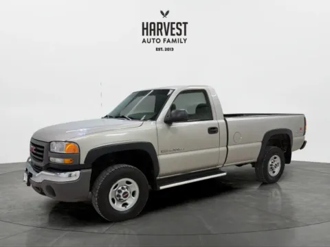 Silver 2005 GMC Sierra 2500 HD Regular Cab Work Truck Pickup 2D 8 ft for sale in Wahoo, NE