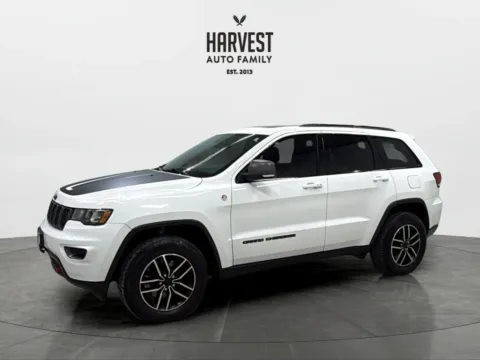 White 2021 Jeep Grand Cherokee Trailhawk Sport Utility 4D for sale in Wahoo, NE