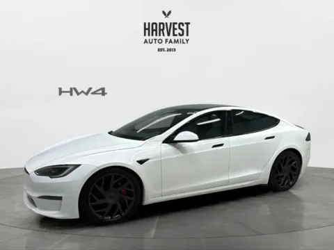 White 2024 Tesla Model S Plaid Sedan 4D for sale in Wahoo, NE