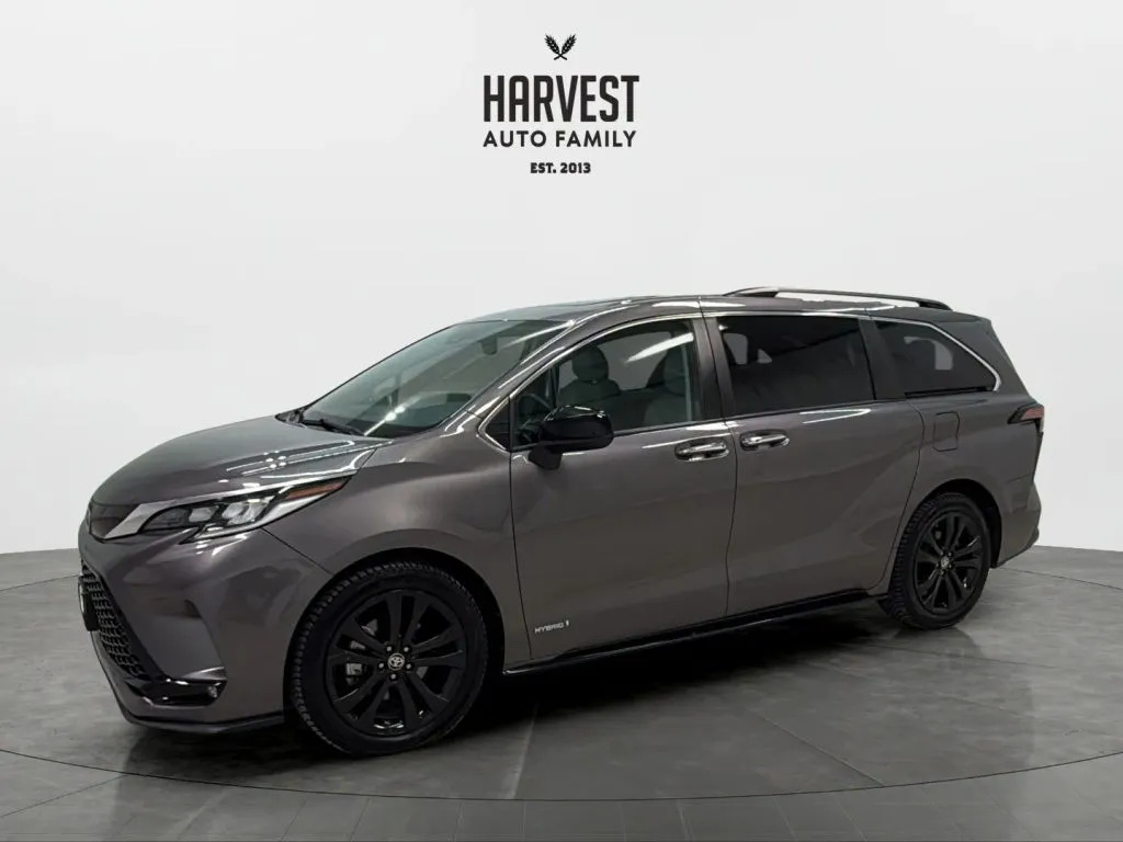 Gray 2021 Toyota Sienna XSE Minivan 4D for sale in Wahoo, NE