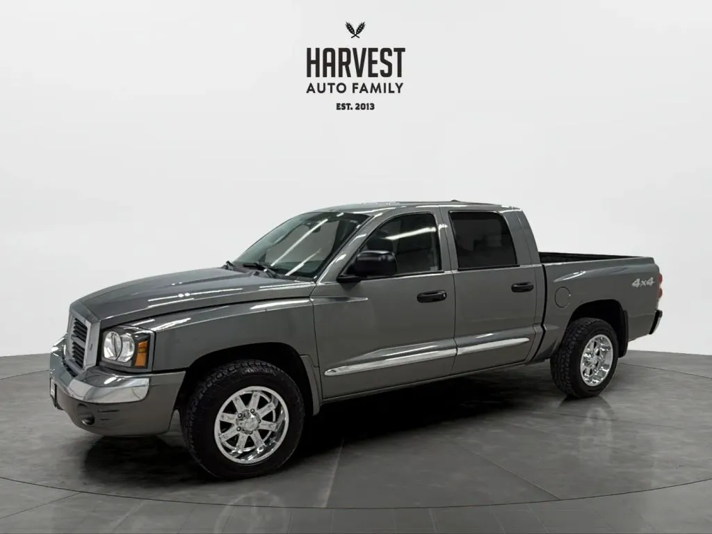 Gray 2005 Dodge Dakota Quad Cab Laramie Pickup 4D 5 1/2 ft for sale in Wahoo, NE
