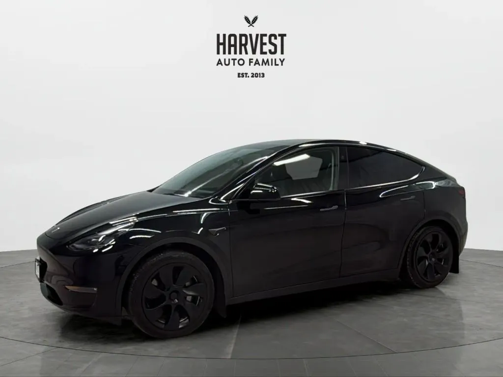 Black 2023 Tesla Model Y Long Range Sport Utility 4D for sale in Wahoo, NE