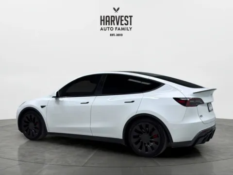 Another view of 2023 Tesla Model Y Performance Sport Utility 4D for sale in Wahoo, NE at Harvest Auto Family