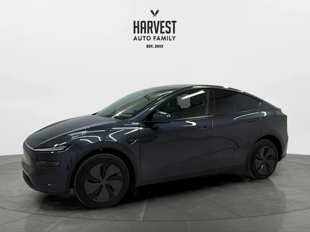 Gray 2026 Tesla Model Y Long Range Sport Utility 4D for sale in Wahoo, NE
