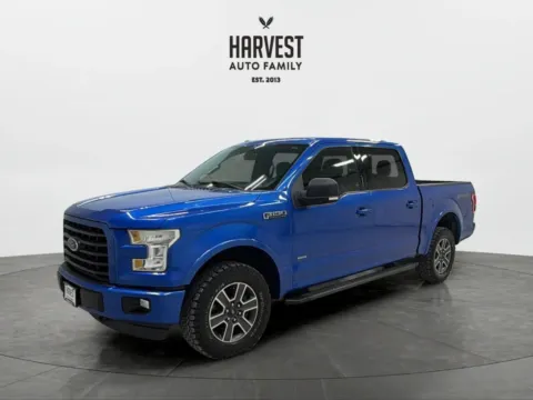 Blue 2015 Ford F-150 SuperCrew Cab XLT Pickup 4D 5 1/2 ft for sale in Wahoo, NE