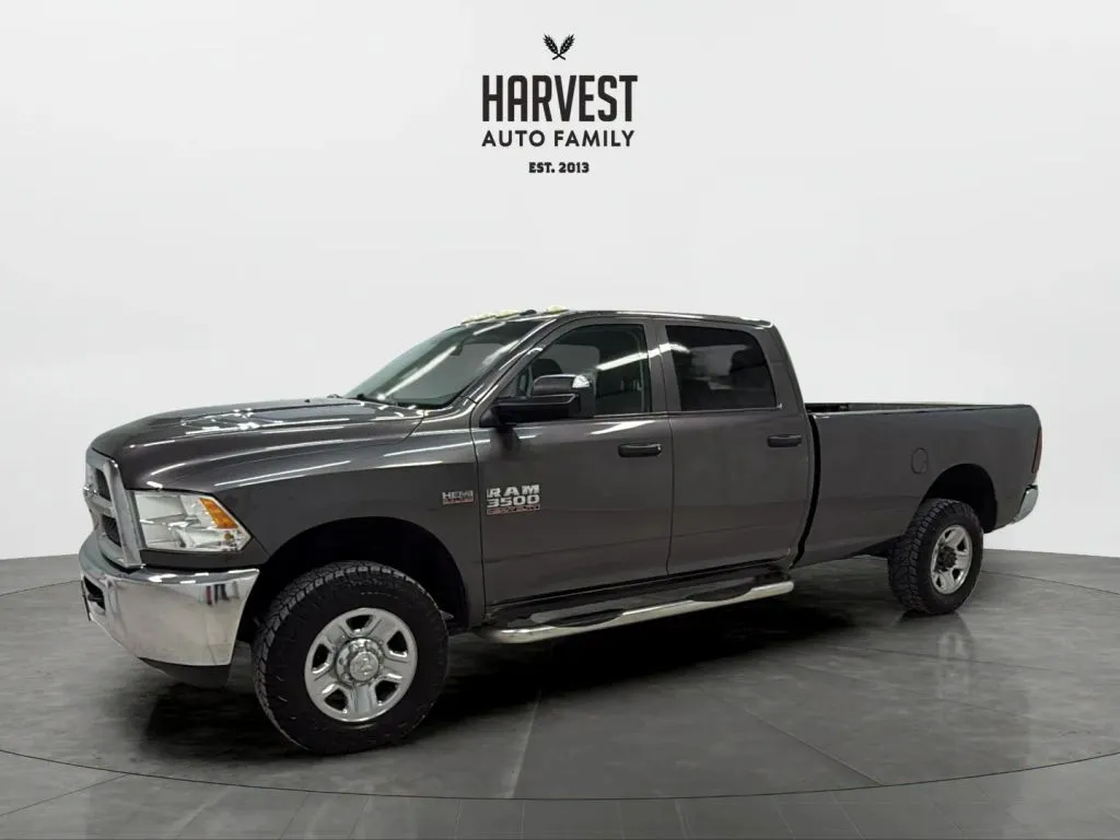 Gray 2015 Ram 3500 Crew Cab Tradesman Pickup 4D 8 ft for sale in Wahoo, NE