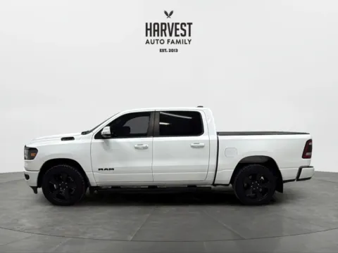 Photos of 2020 Ram 1500 Crew Cab Big Horn Pickup 4D 5 1/2 ft for sale in Wahoo, NE at Harvest Auto Family