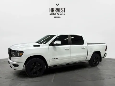 White 2020 Ram 1500 Crew Cab Big Horn Pickup 4D 5 1/2 ft for sale in Wahoo, NE