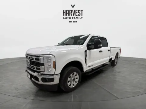White 2024 Ford F250 Super Duty Crew Cab XLT Pickup 4D 8 ft for sale in Wahoo, NE