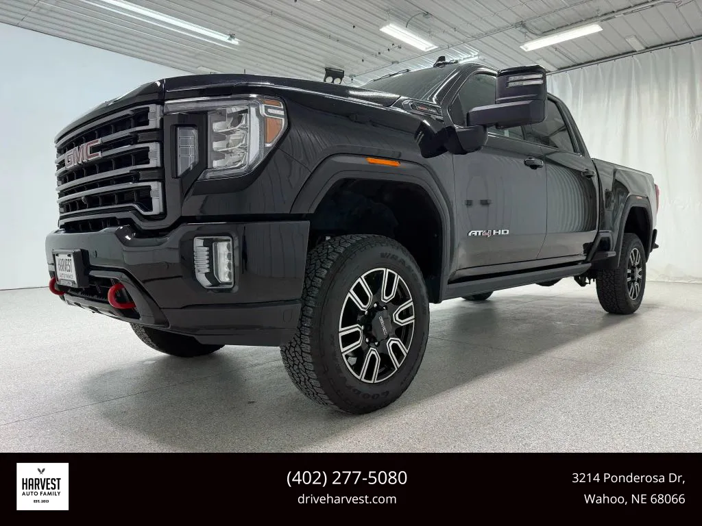 Black 2023 GMC Sierra 2500 HD Crew Cab AT4 Pickup 4D 6 1/2 ft for sale in Wahoo, NE