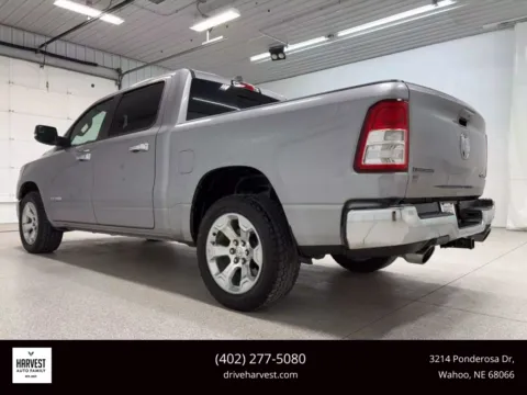 Photos of 2021 Ram 1500 Crew Cab Big Horn Pickup 4D 5 1/2 ft for sale in Wahoo, NE at Harvest Auto Family