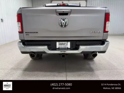 Another view of 2021 Ram 1500 Crew Cab Big Horn Pickup 4D 5 1/2 ft for sale in Wahoo, NE at Harvest Auto Family