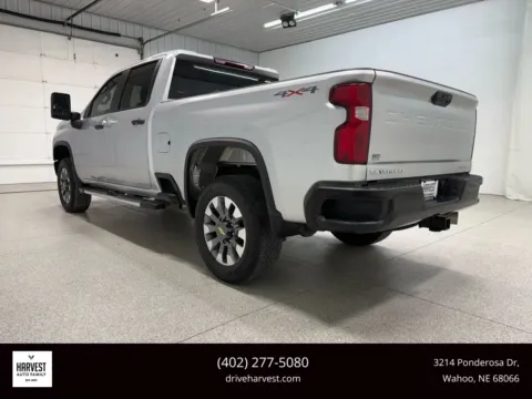 Photos of 2022 Chevrolet Silverado 2500 HD Crew Cab Custom Pickup 4D 6 1/2 ft for sale in Wahoo, NE at Harvest Auto Family
