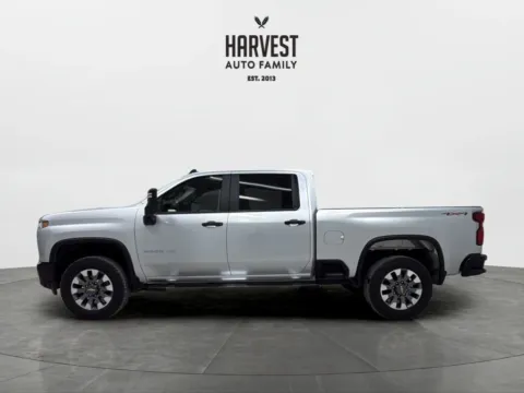 Photos of 2022 Chevrolet Silverado 2500 HD Crew Cab Custom Pickup 4D 6 1/2 ft for sale in Wahoo, NE at Harvest Auto Family