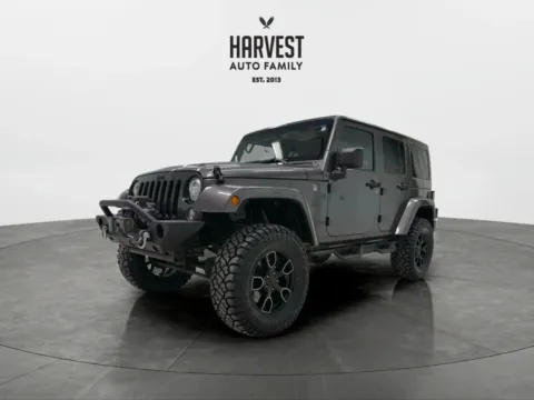 Gray 2018 Jeep Wrangler Unlimited Altitude (JK) Sport Utility 4D for sale in Wahoo, NE