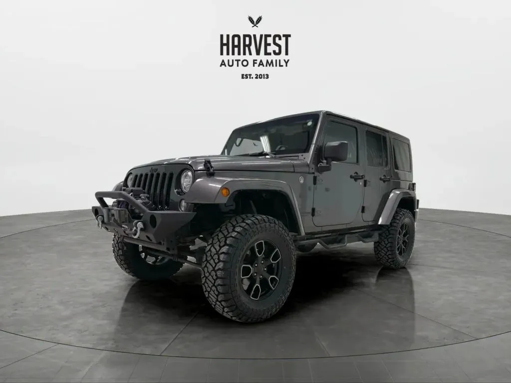 Gray 2018 Jeep Wrangler Unlimited Altitude (JK) Sport Utility 4D for sale in Wahoo, NE