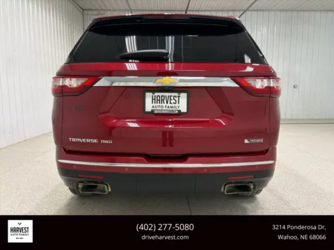 Another view of 2018 Chevrolet Traverse Premier Sport Utility 4D for sale in Wahoo, NE at Harvest Auto Family