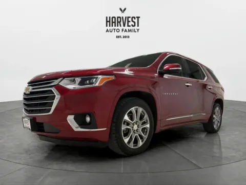 Red 2018 Chevrolet Traverse Premier Sport Utility 4D for sale in Wahoo, NE