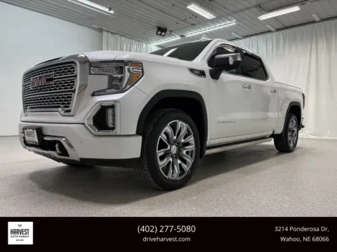 White 2020 GMC Sierra 1500 Crew Cab Denali Pickup 4D 5 3/4 ft for sale in Wahoo, NE
