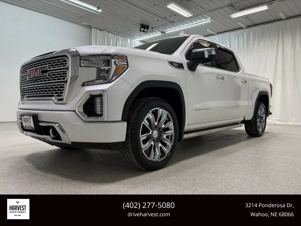White 2020 GMC Sierra 1500 Crew Cab Denali Pickup 4D 5 3/4 ft for sale in Wahoo, NE