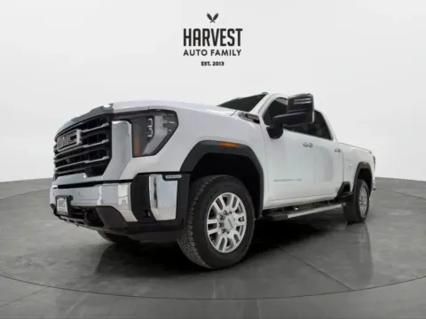 White 2024 GMC Sierra 2500 HD Crew Cab SLT Pickup 4D 6 1/2 ft for sale in Wahoo, NE